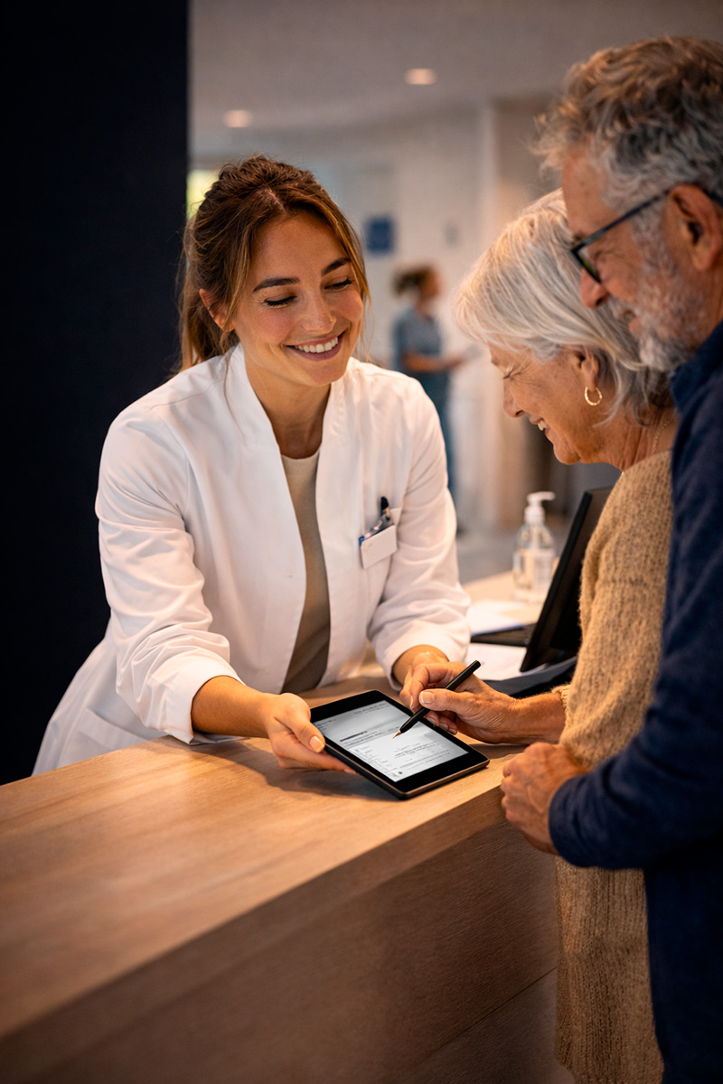 Interface santé orientée parcours usagers