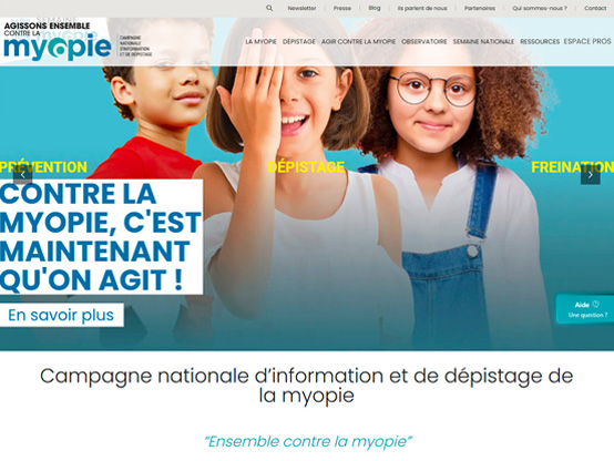 Ensemble contre la myopie