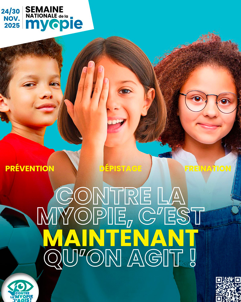 Projet SEO santé Ensemble contre la myopie