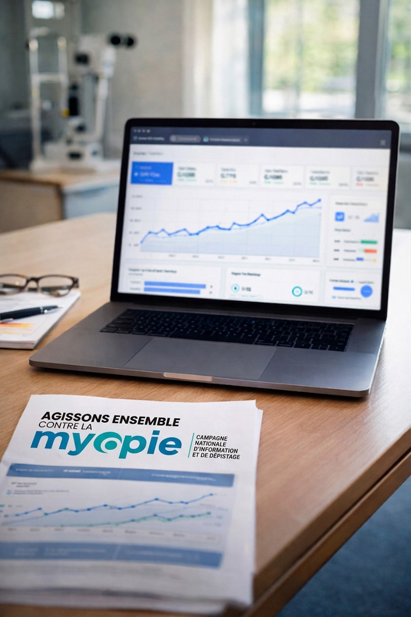 Résultats SEO santé pour Ensemble contre la myopie
